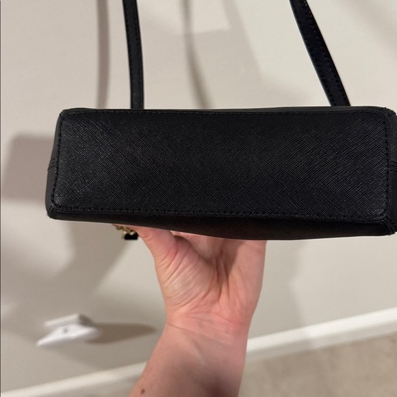 Kate Spade Perry Leather Small Dome Crossbody Black K8697 - Picture 5 of 9